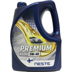 Масло Neste Premium+ (A3/B4) 5W-40 4л