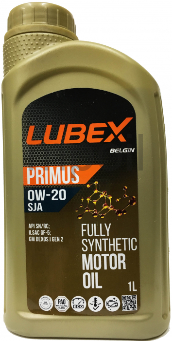 Масло LUBEX Primus SJA 0W-20 SN+RC GF-5 (1л)