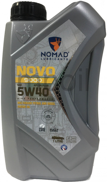 Масло NOMAD NOVO 9000 5W-40 SN+ A3/B4 1л