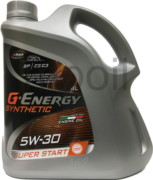 Масло G-Energy SynthSuperStart 5W-30 4л