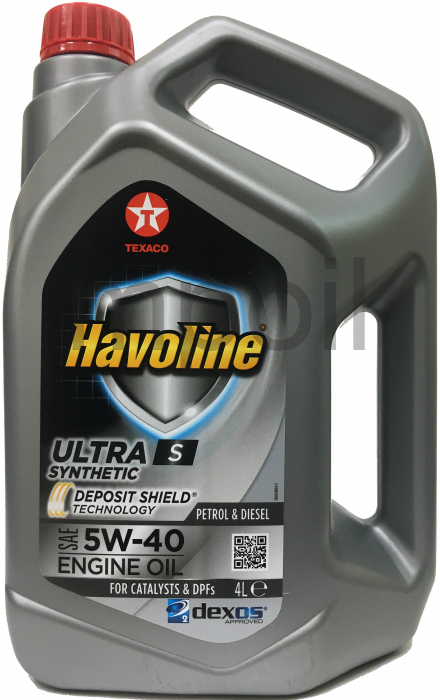 Масло Texaco Havoline Ultra S 5W-40 4л