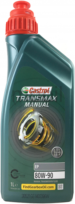 Масло трансм. CASTROL Manual EP 80W-90 (1л)