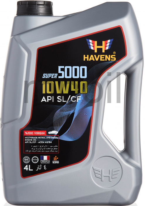 Масло Havens Super 5000 10W40 SL/CF 4л