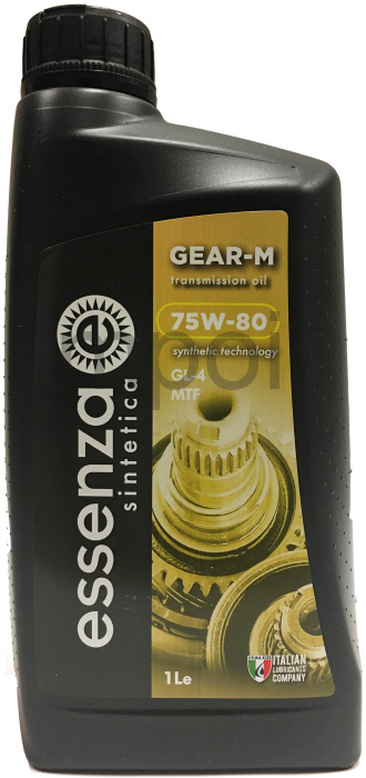 Масло Essenza sintetica Gear-M 75W-80 синт. 1л