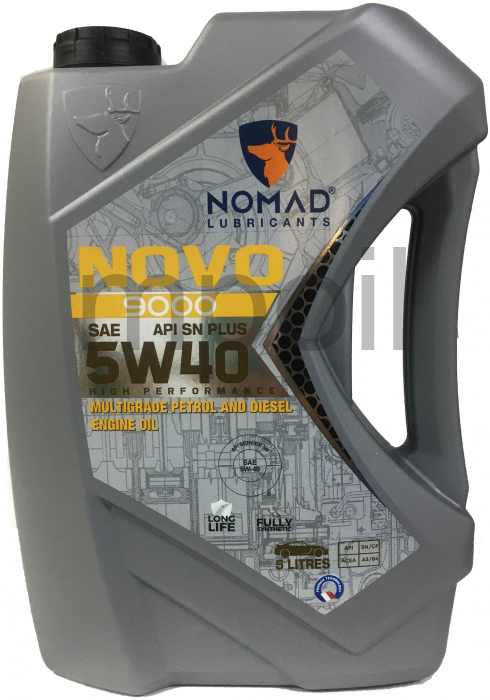 Масло NOMAD NOVO 9000 5W-40 SN+ A3/B4 5л