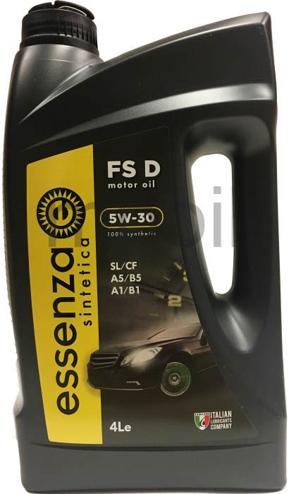 Масло Essenza sintetica FS D 5W-30 синт. 4л