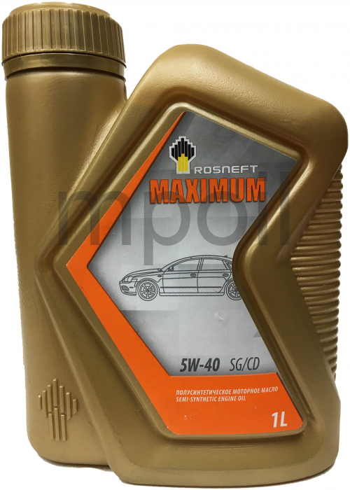 Масло Rosneft Maximum 5W-40  SG/CD 1л п/с